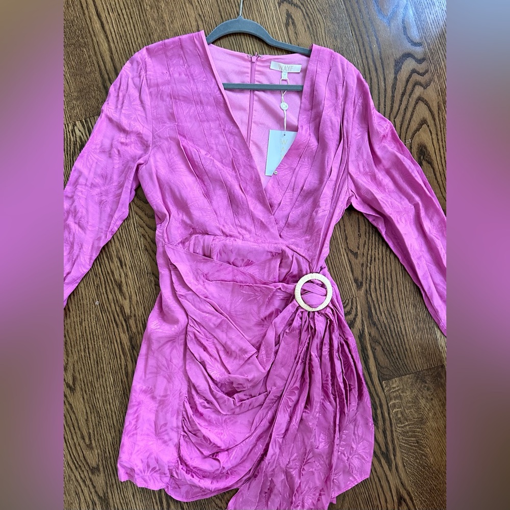 Wayf Wrap Dress - Picture 2 of 5